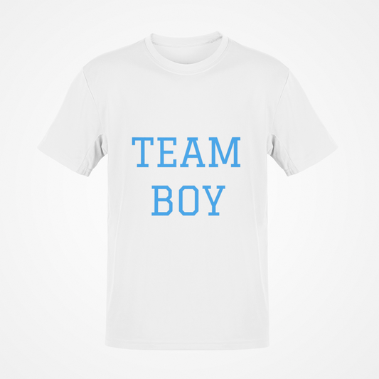 Team Boy (Blue Text) T-Shirt