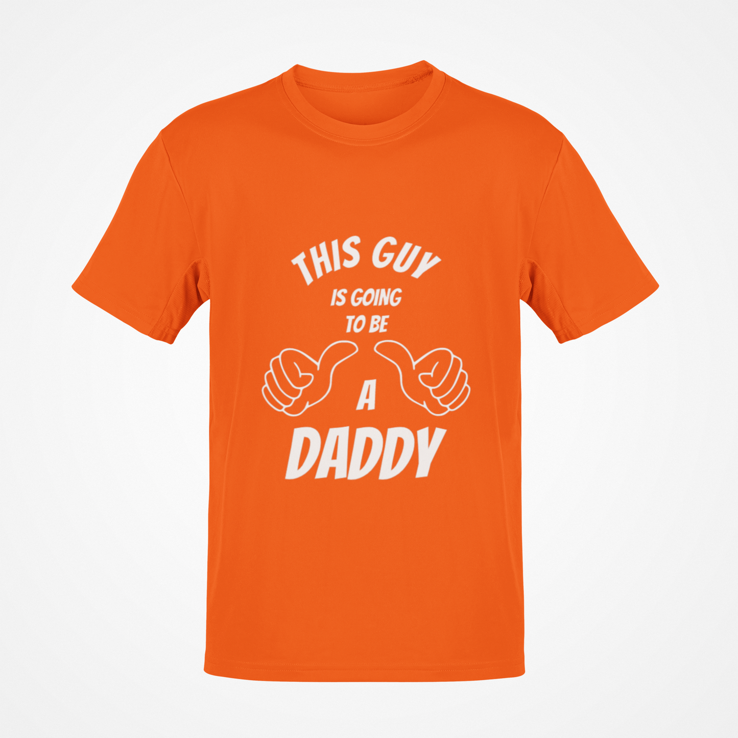 This Guy Is Going To Be A Daddy (White Text) T-Shirt