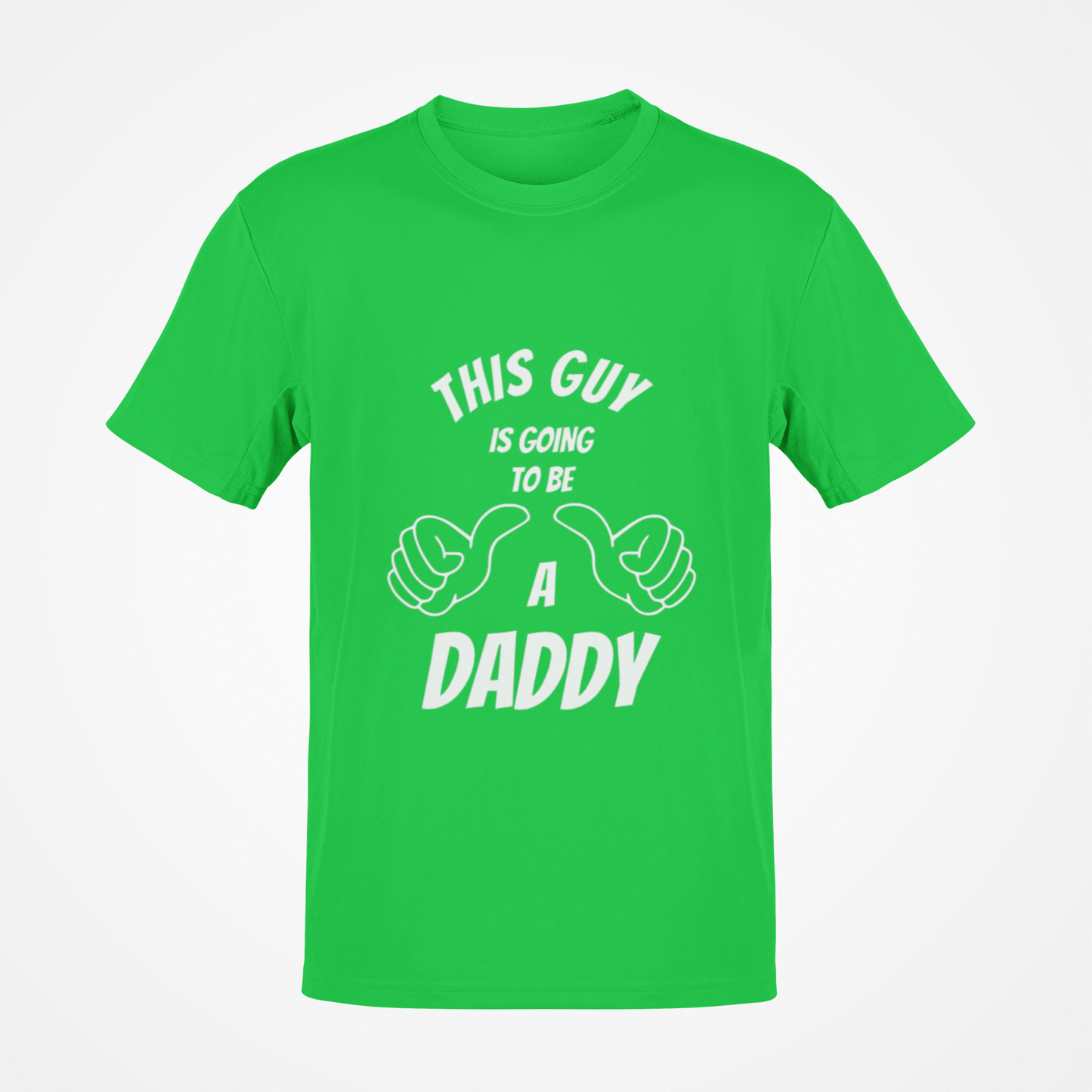 This Guy Is Going To Be A Daddy (White Text) T-Shirt