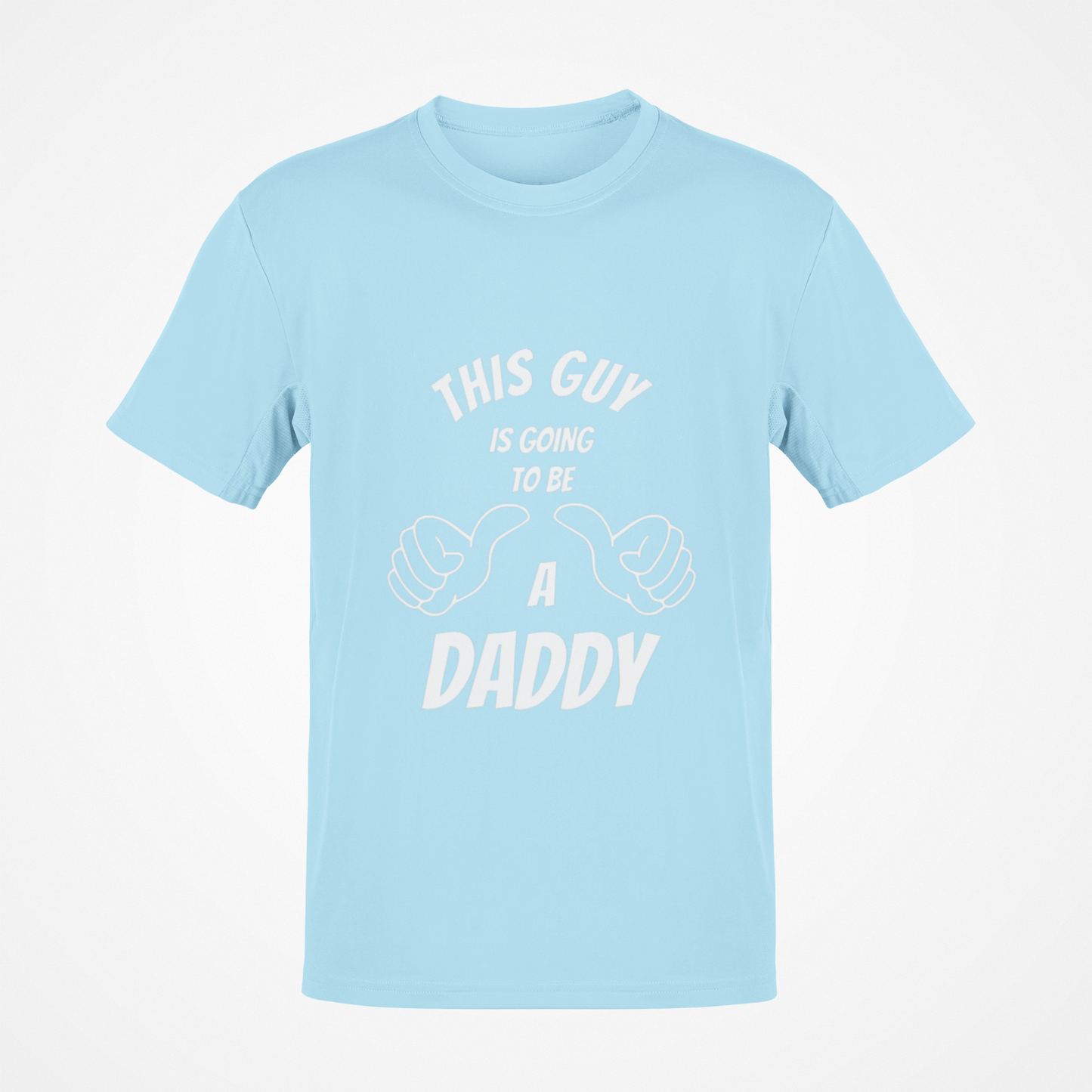 This Guy Is Going To Be A Daddy (White Text) T-Shirt