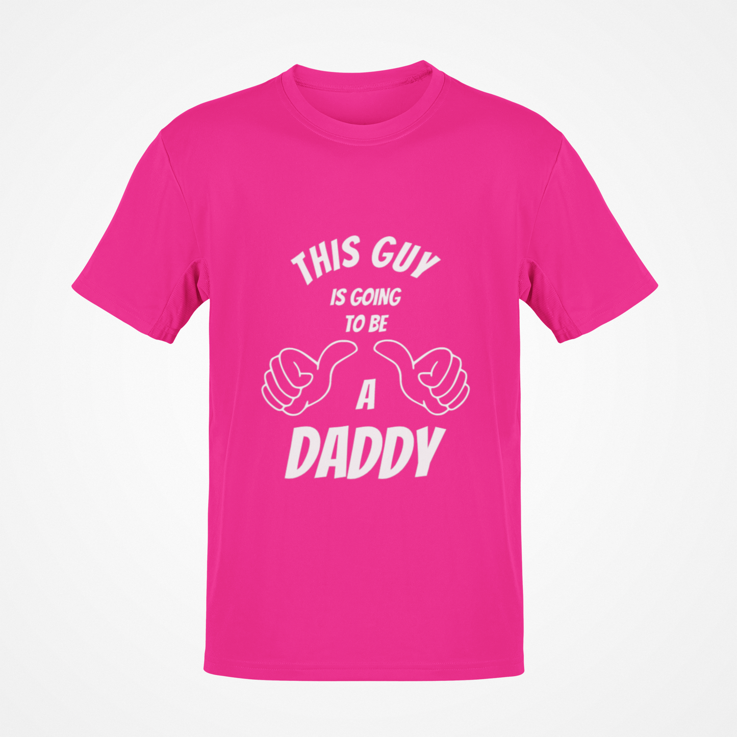 This Guy Is Going To Be A Daddy (White Text) T-Shirt