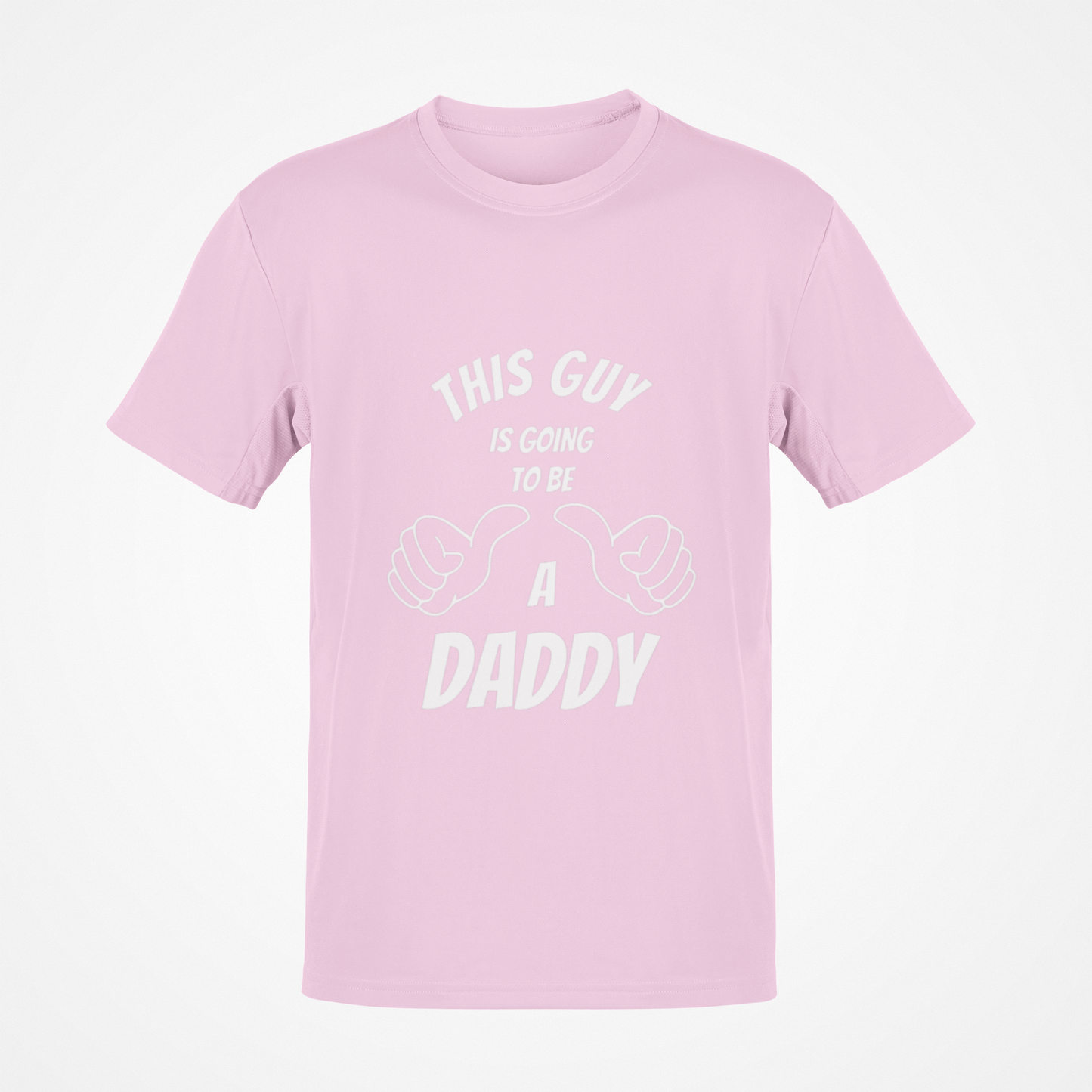 This Guy Is Going To Be A Daddy (White Text) T-Shirt