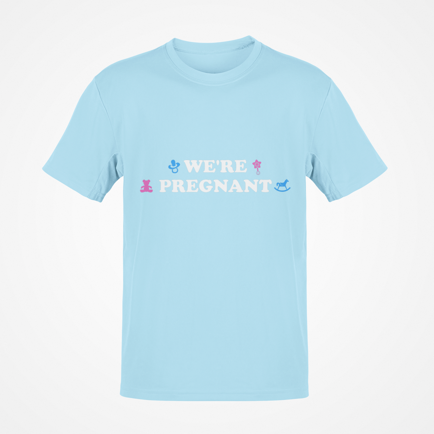 Camiseta Estamos Embarazadas (Texto Blanco)
