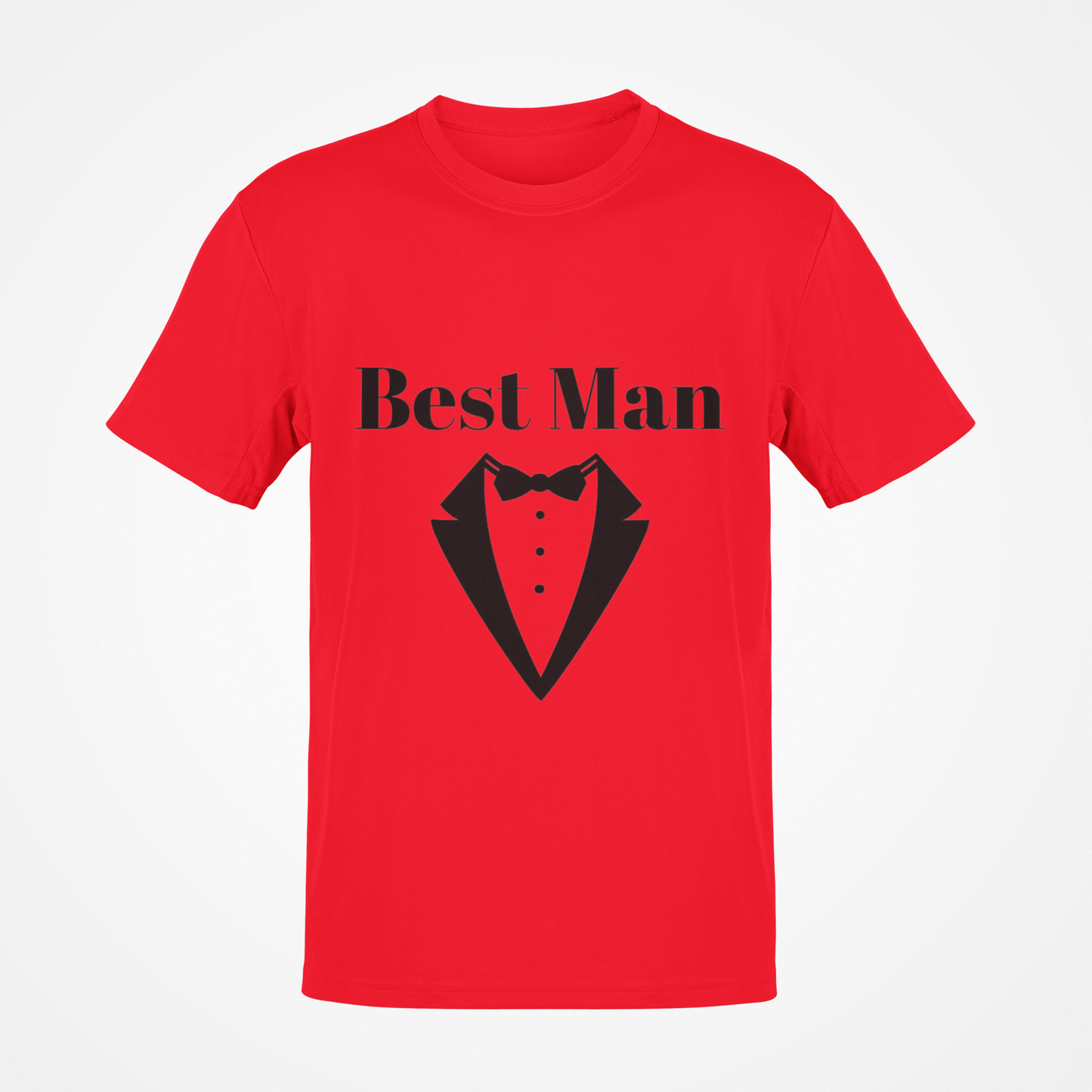 Camiseta de padrino (texto negro)