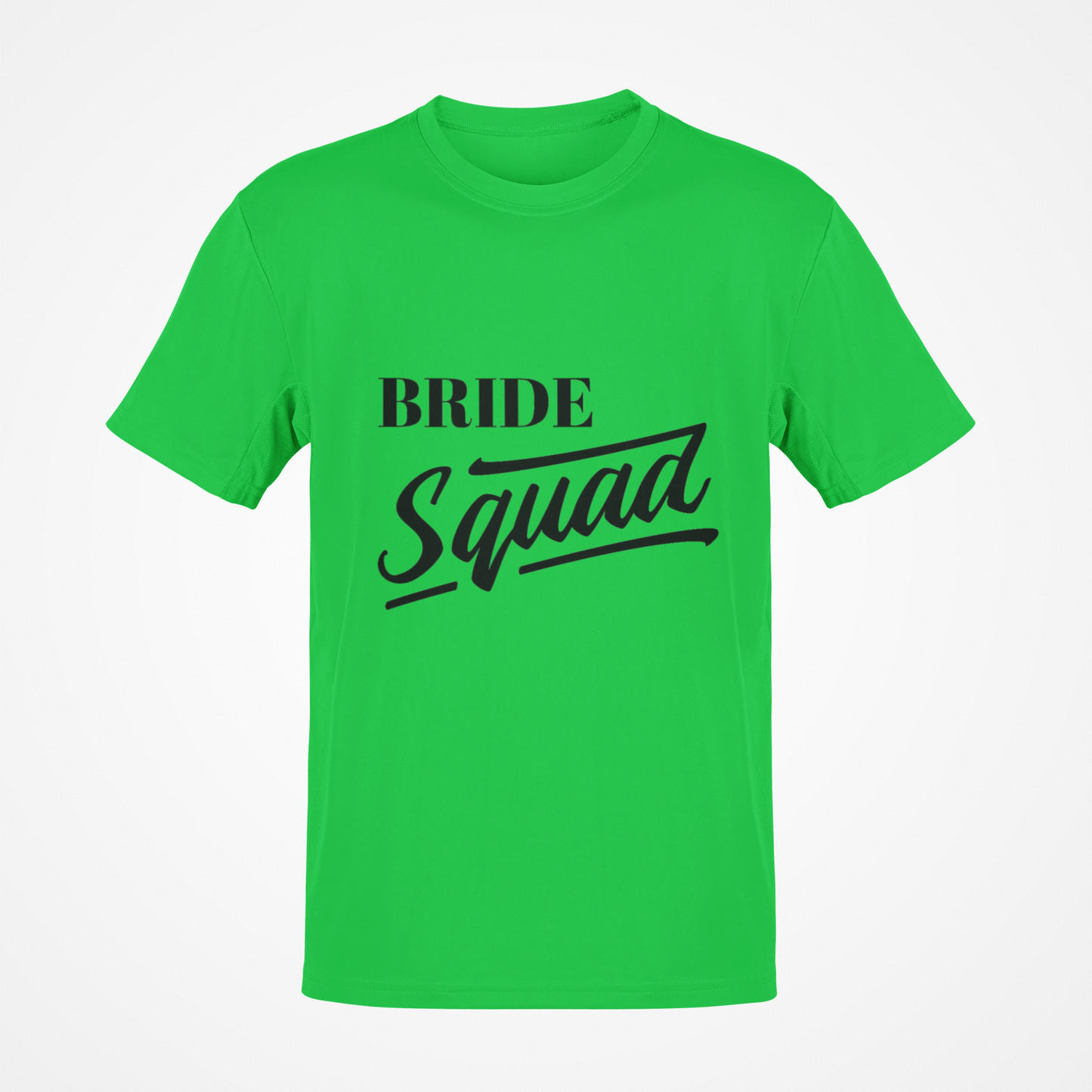 Camiseta Bride Squad (texto negro)