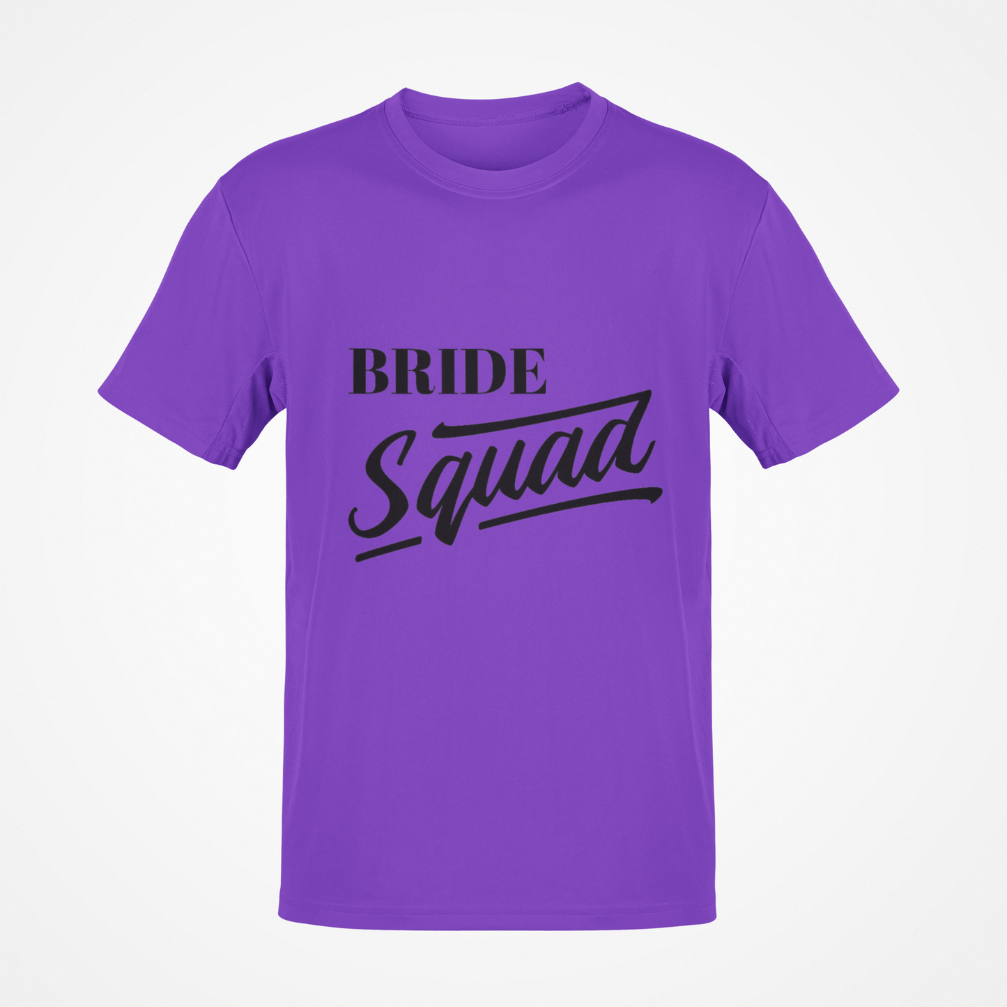Camiseta Bride Squad (texto negro)