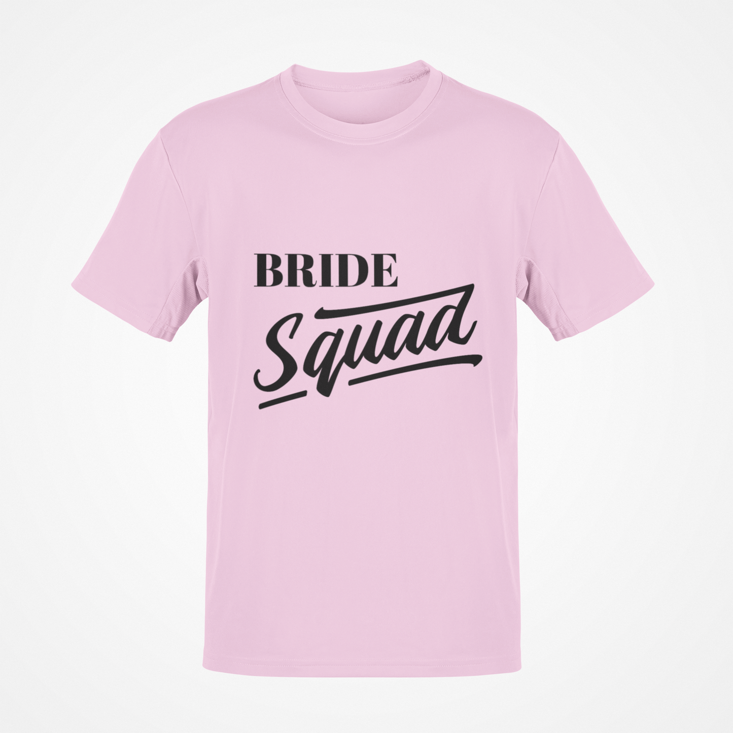 Camiseta Bride Squad (texto negro)