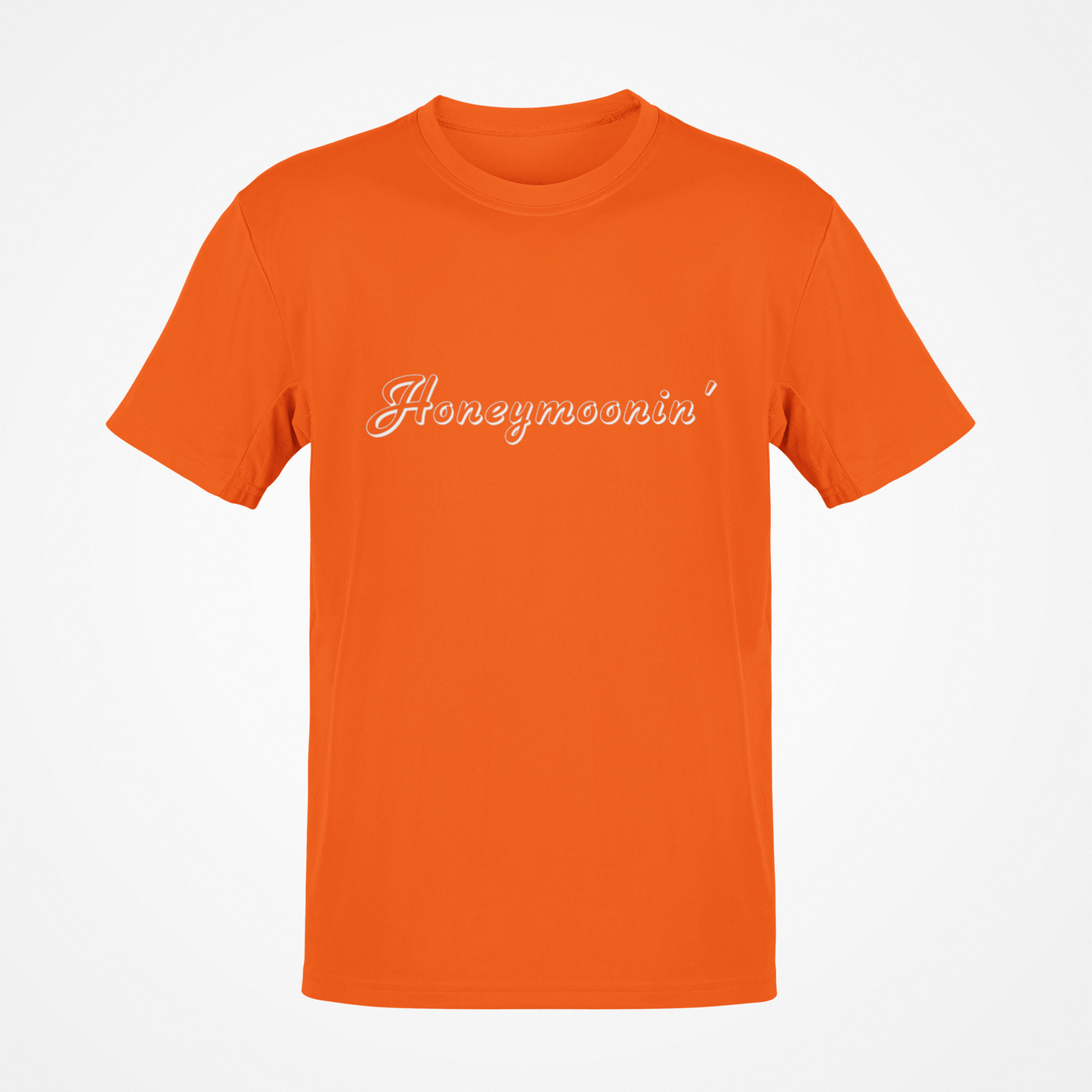 Camiseta Honeymoonin' (texto blanco)
