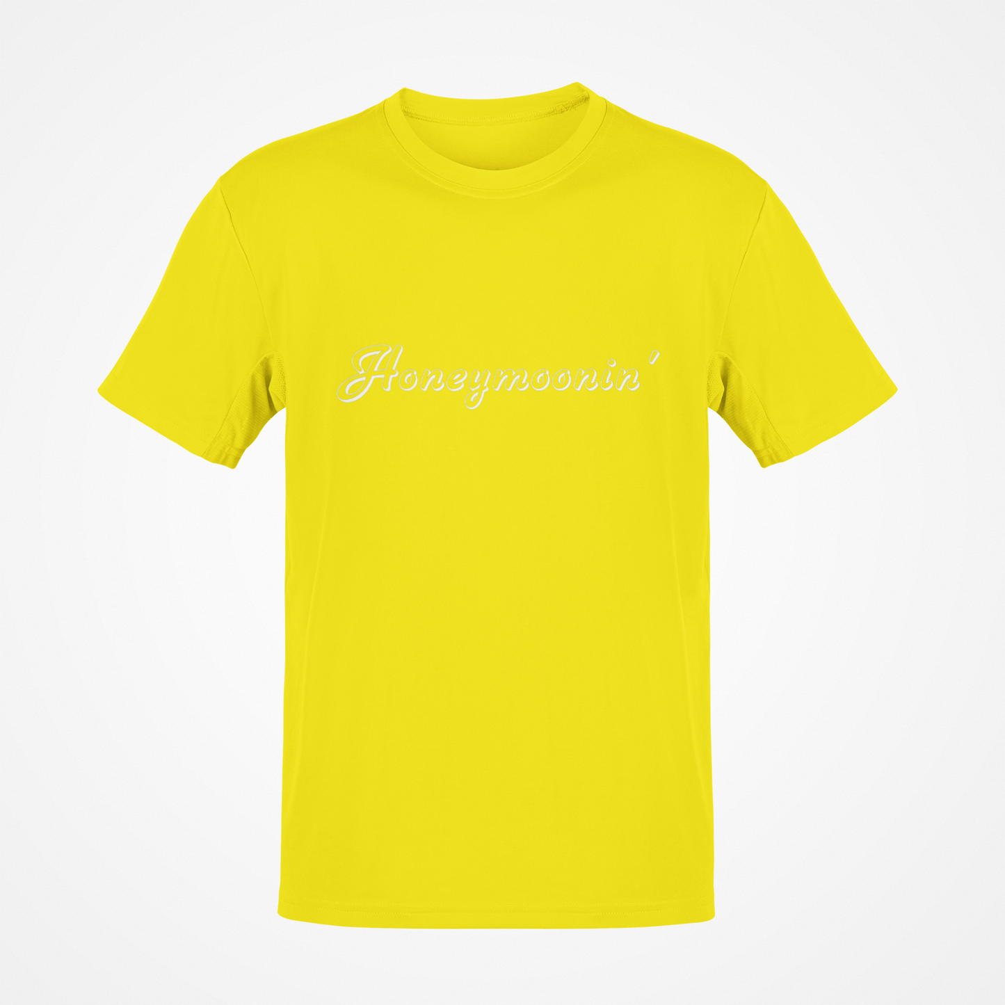 Camiseta Honeymoonin' (texto blanco)