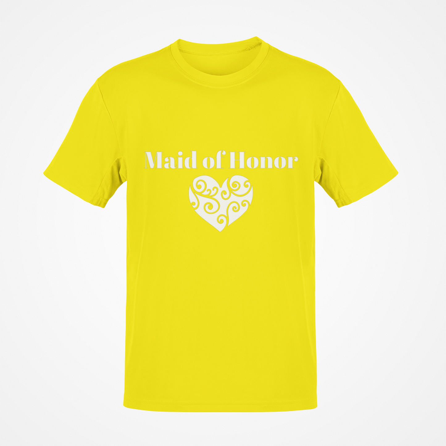 Camiseta Dama De Honor (Texto Blanco)