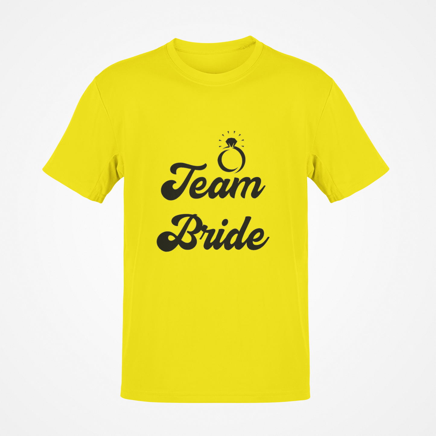 Team Bride (Black Text) T-Shirt