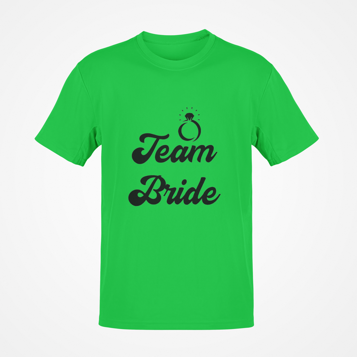 Team Bride (Black Text) T-Shirt