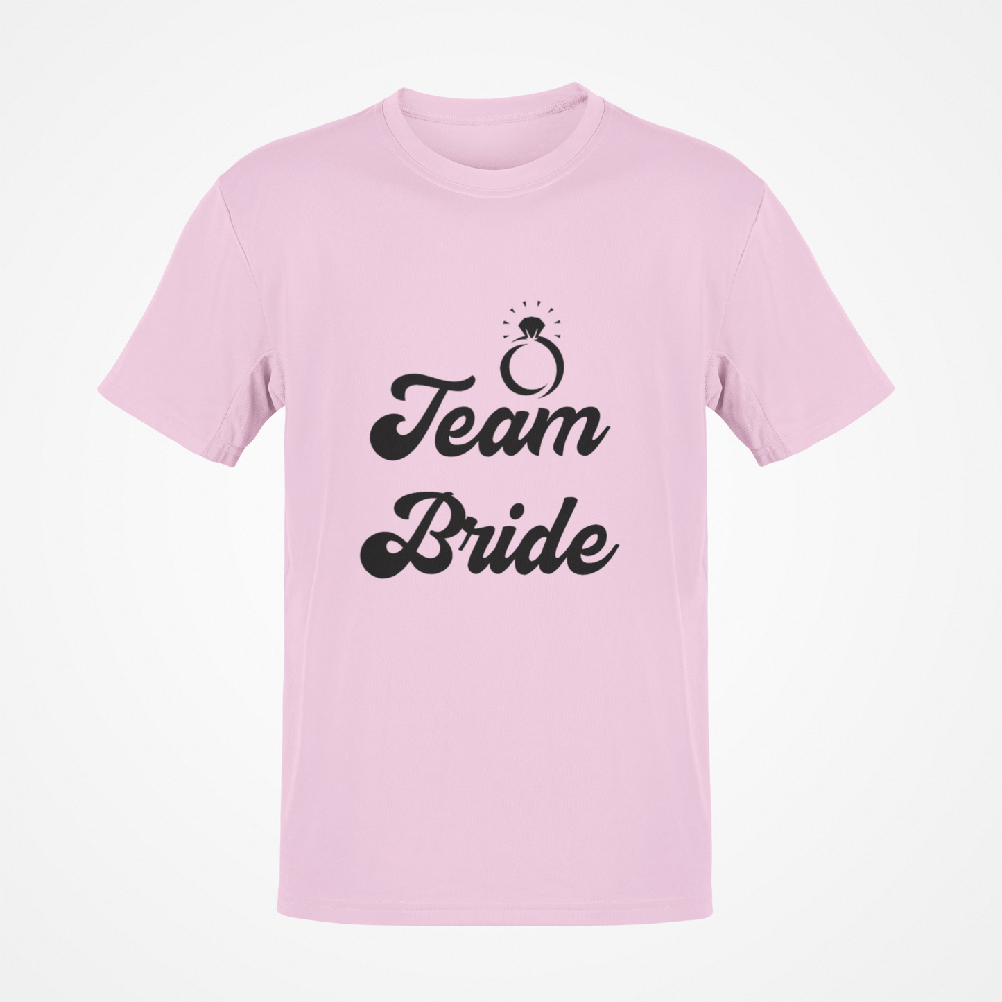 Team Bride (Black Text) T-Shirt