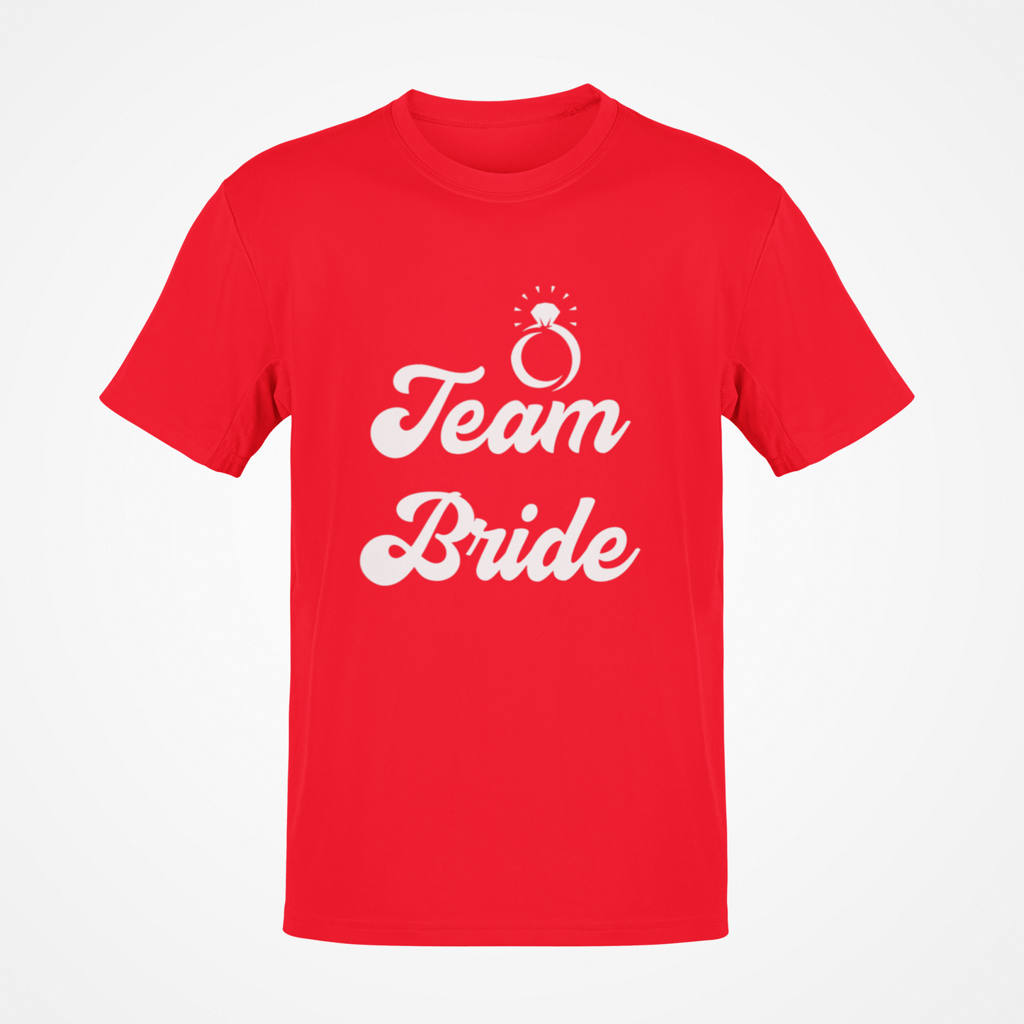 Camiseta Team Bride (texto blanco)