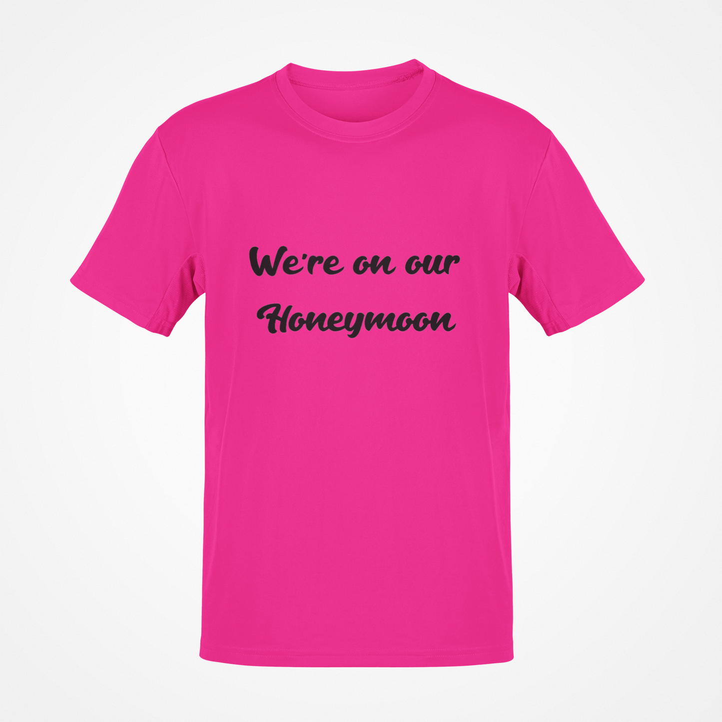 Estamos en nuestra luna de miel (texto negro) Camiseta