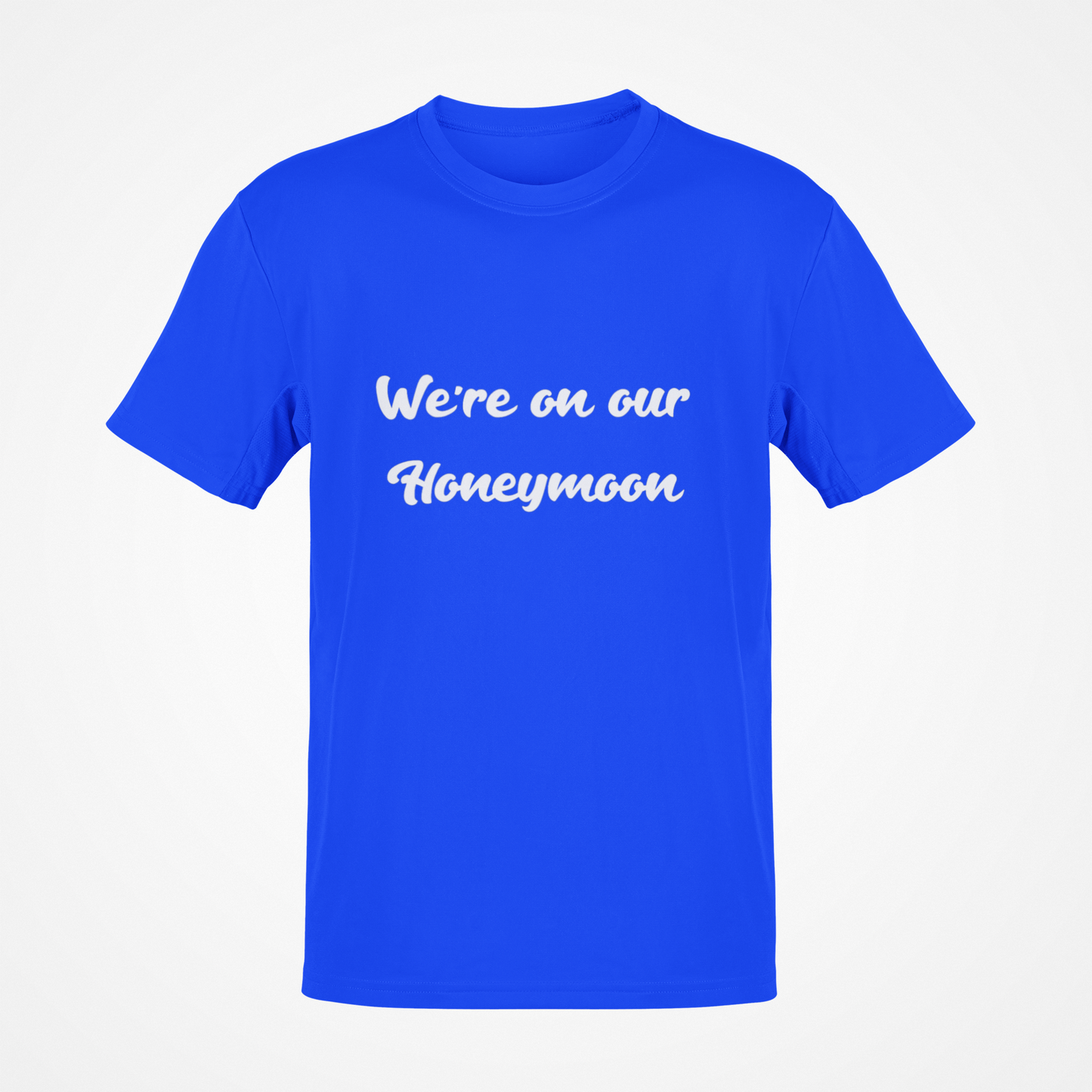 Estamos en nuestra luna de miel (texto blanco) Camiseta
