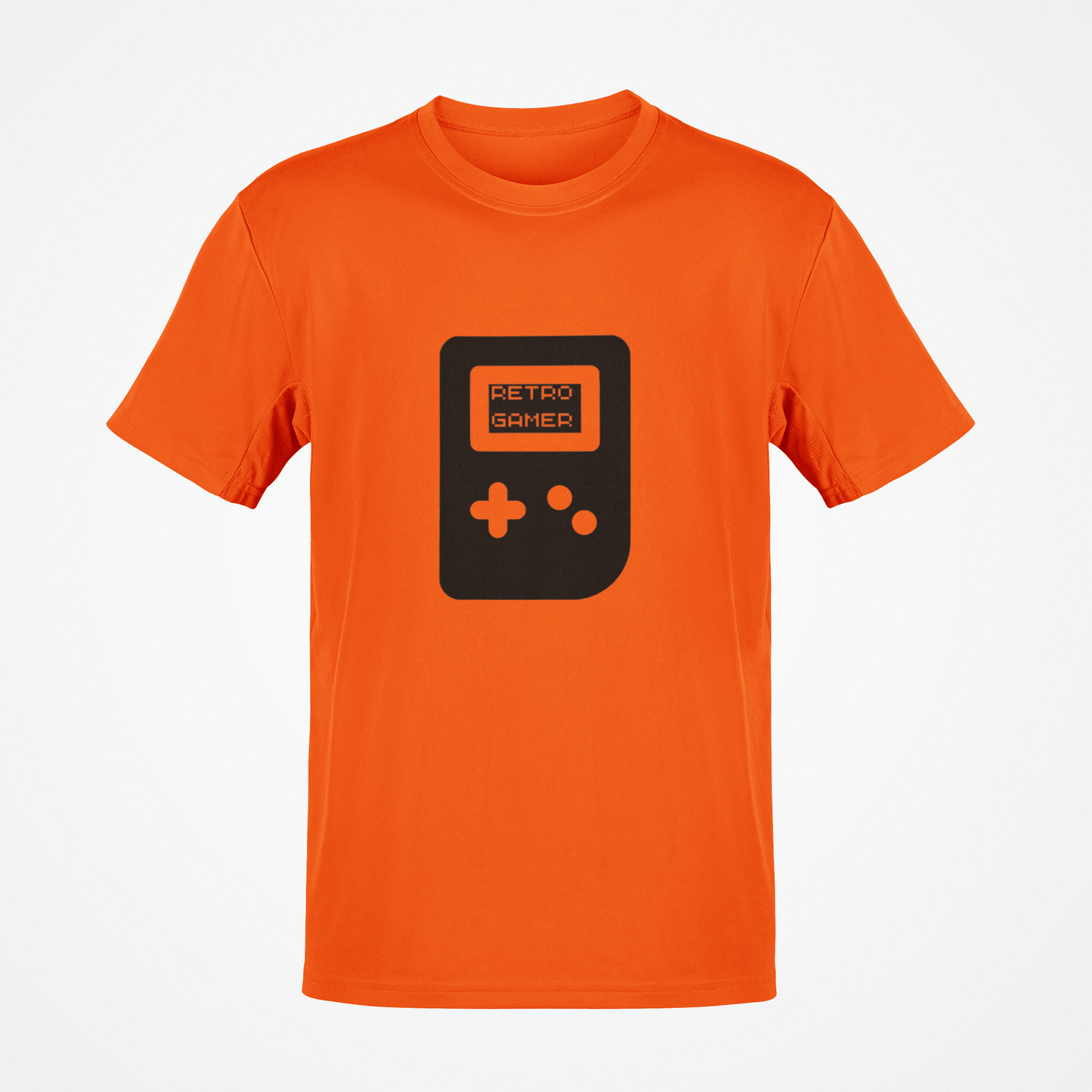 Retro Handheld Gamer (Black) T-Shirt