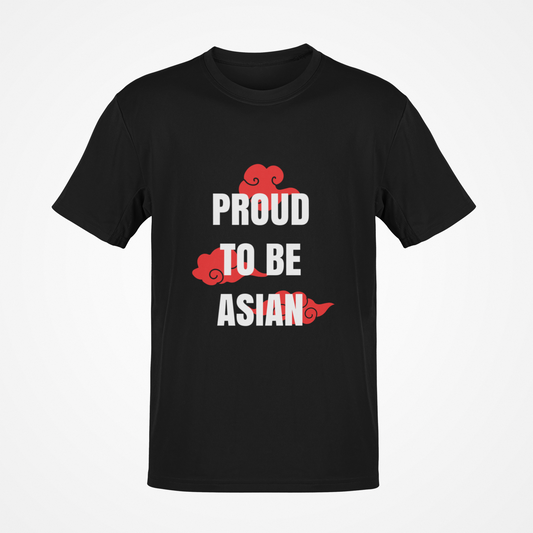 Proud To Be Asian (Cloud White Text) T-Shirt