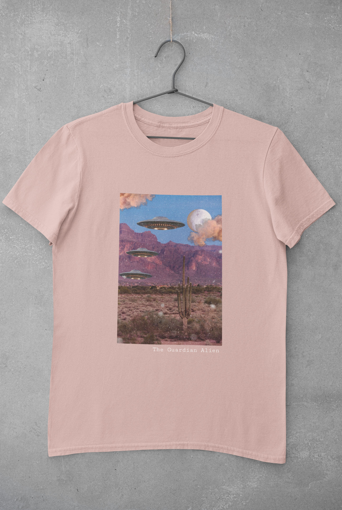 Camiseta Desierto Rosa Nube