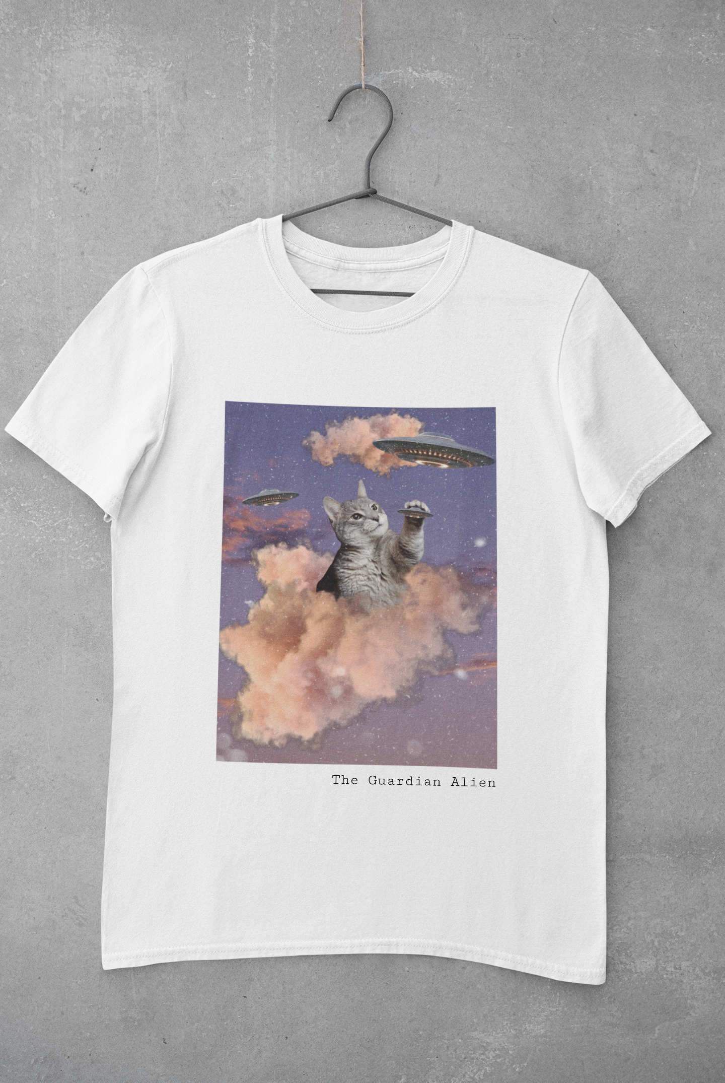 Camiseta Gato Nube