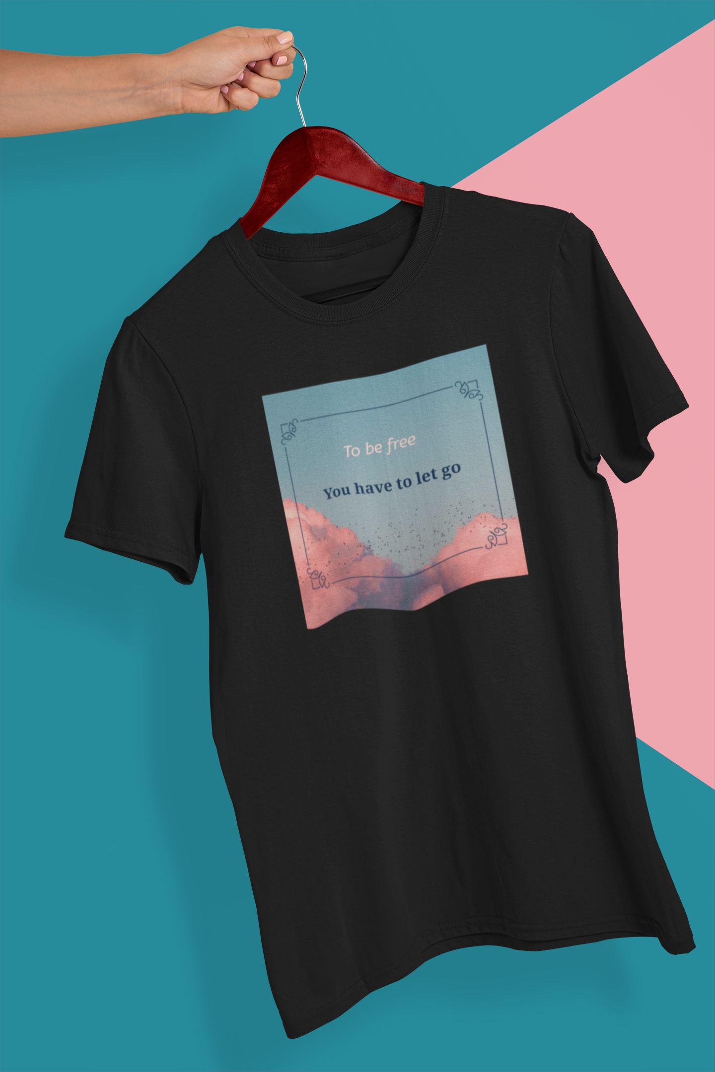 Para ser libre tienes que dejar ir Camiseta de manga corta