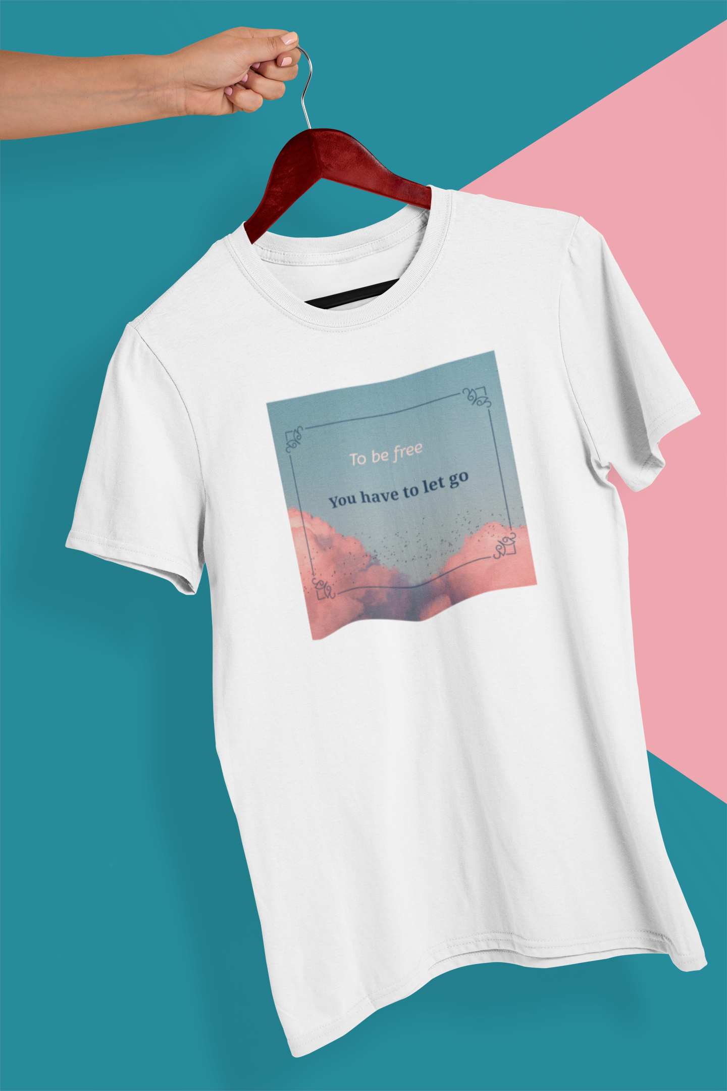 Para ser libre tienes que dejar ir Camiseta de manga corta