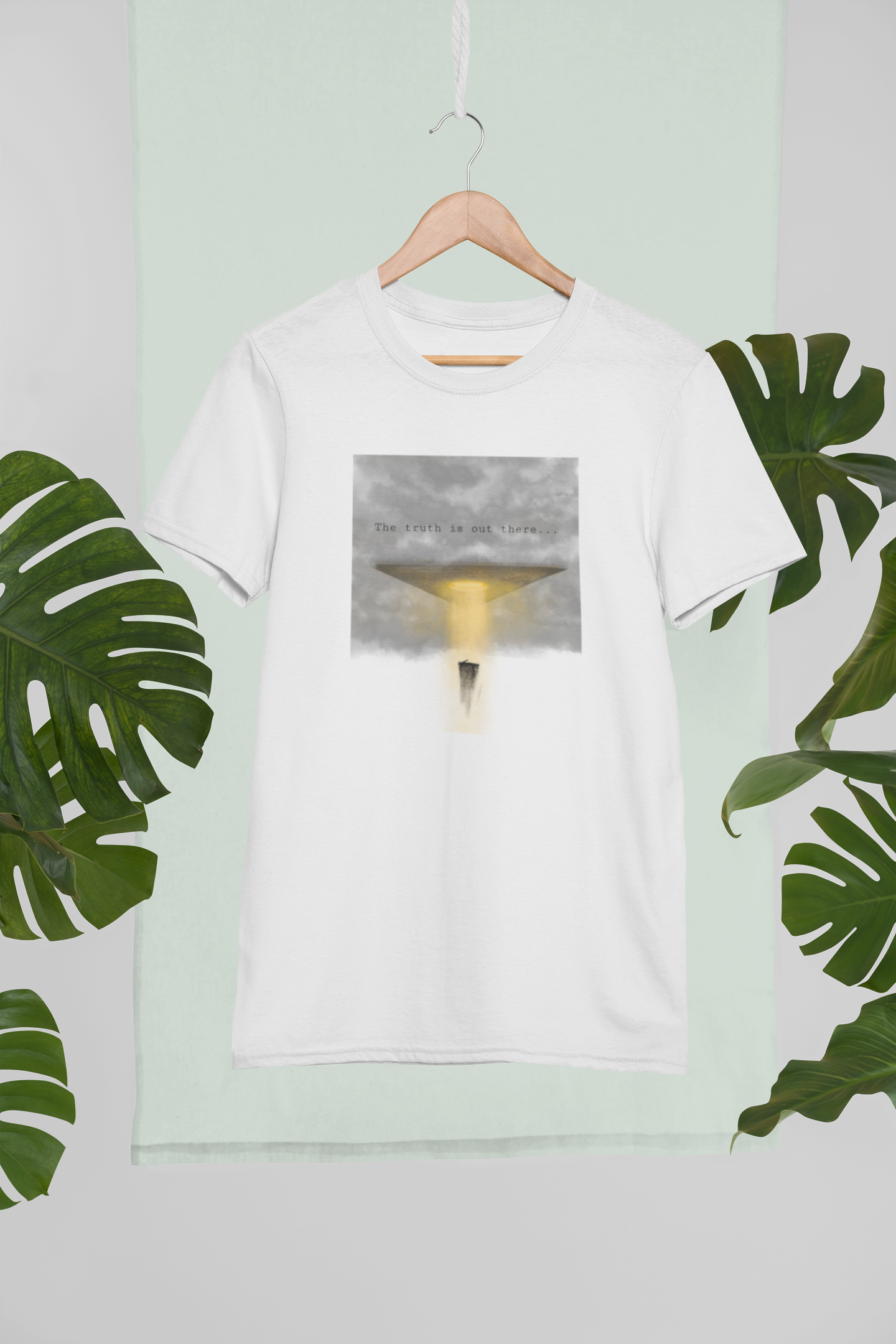 Camiseta de manga corta La verdad está ahí fuera
