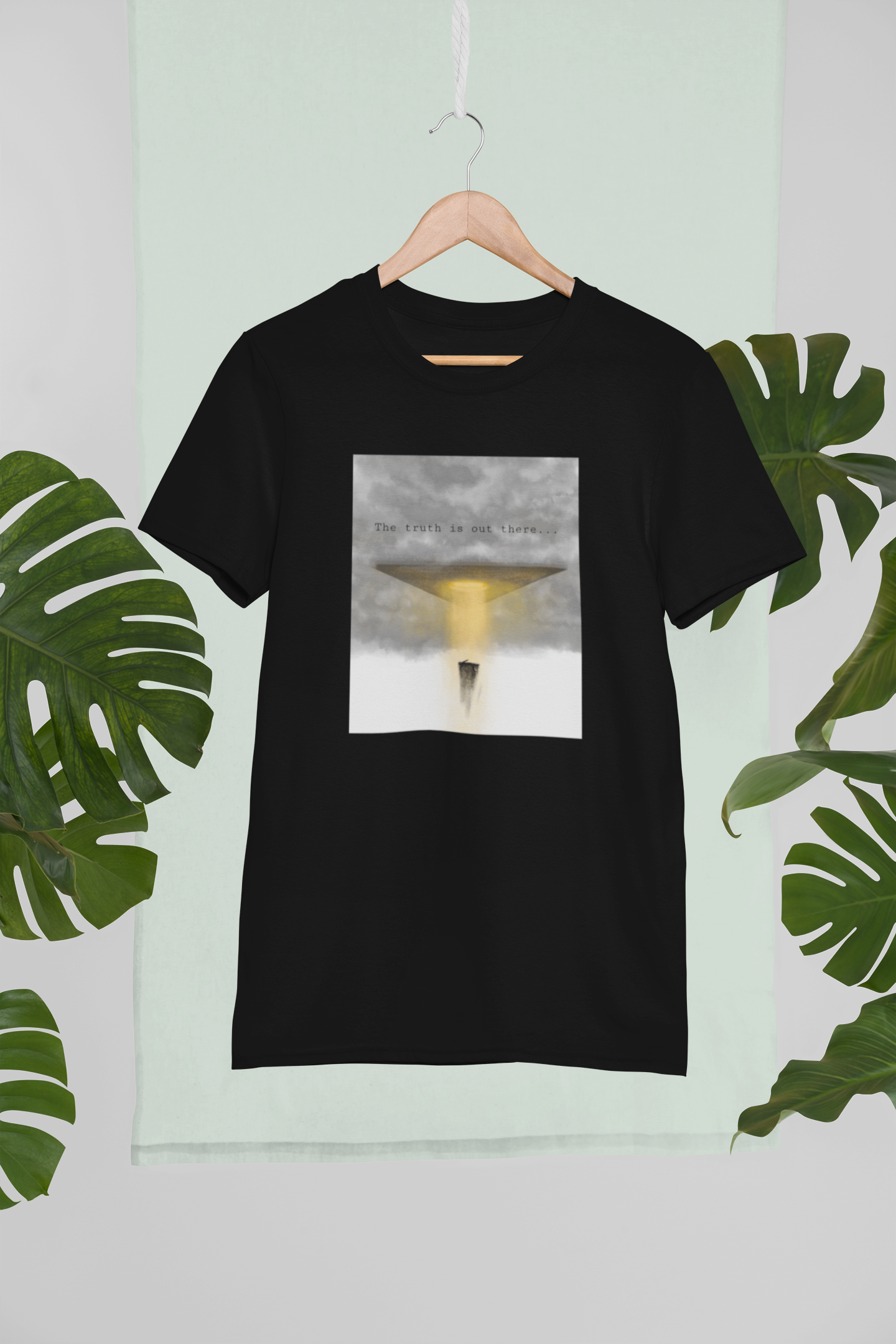 Camiseta de manga corta La verdad está ahí fuera