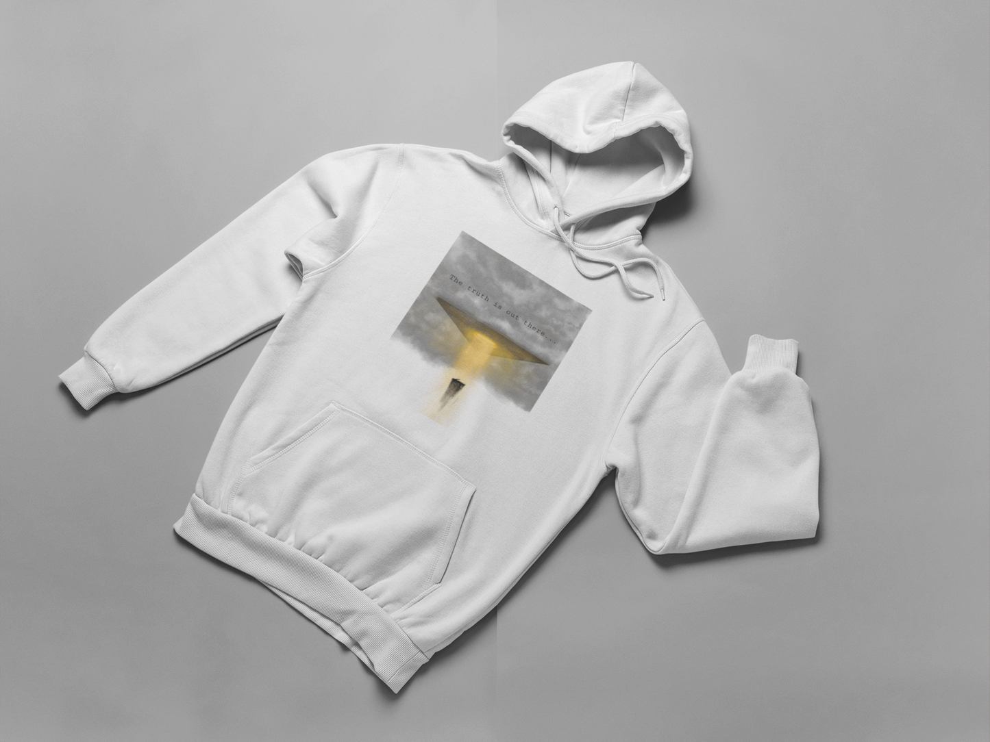 Sudadera con capucha La verdad está ahí fuera